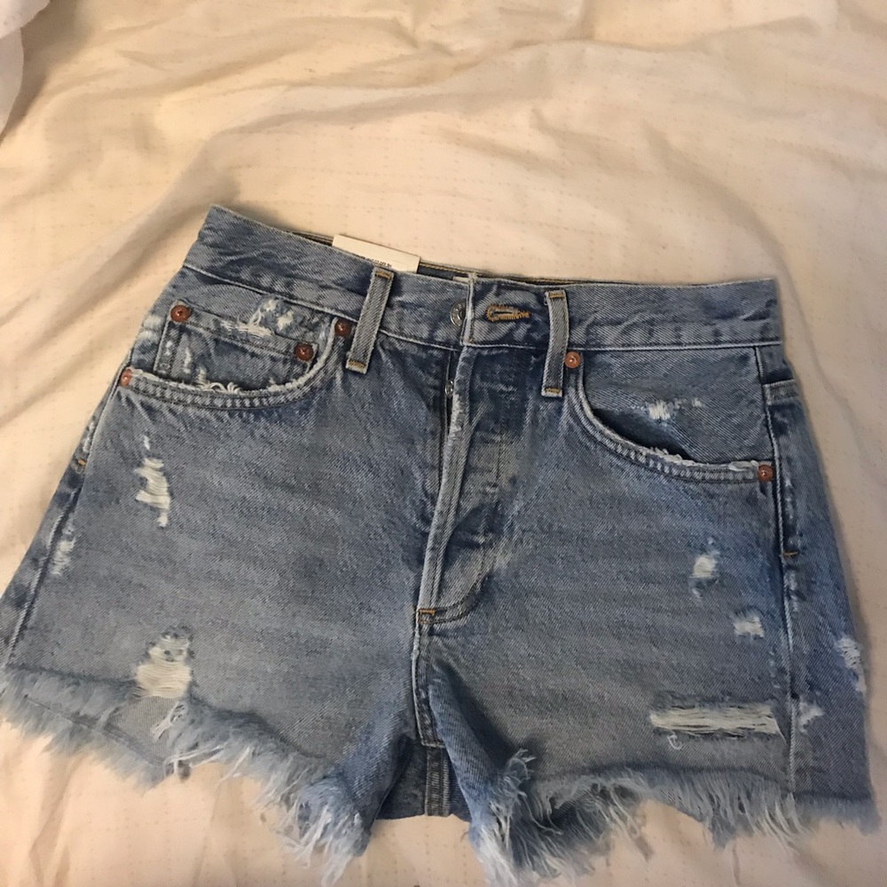 COPY - agolde denim shorts swapmeet size 23 parker